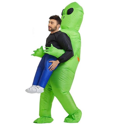 alien stealing person costume